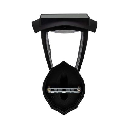 Lámpara solar de pared LED/2W/3,7V 3000/6000K IP65 2200 mAh negra