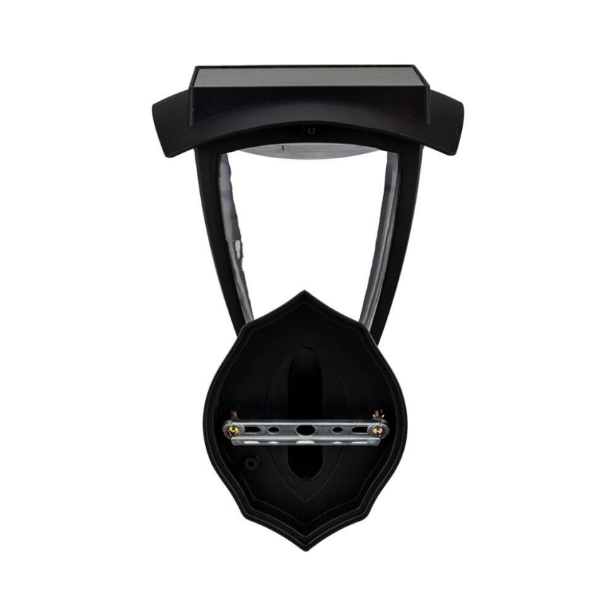 Lámpara solar de pared LED/2W/3,7V 3000/6000K IP65 2200 mAh negra