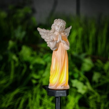 Lámpara solar LED 1,2 V 300 mAh IP44 en forma de ángel
