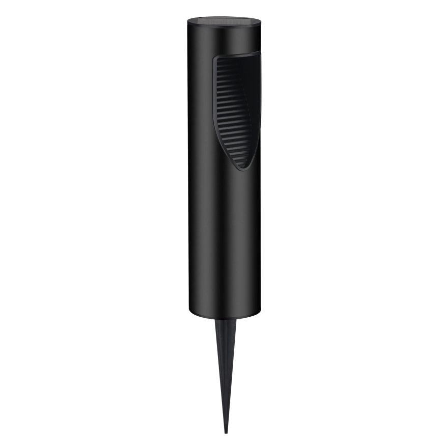 Lámpara solar LED ADDIS, 1,2 V, 600 mAh, IP44, negra