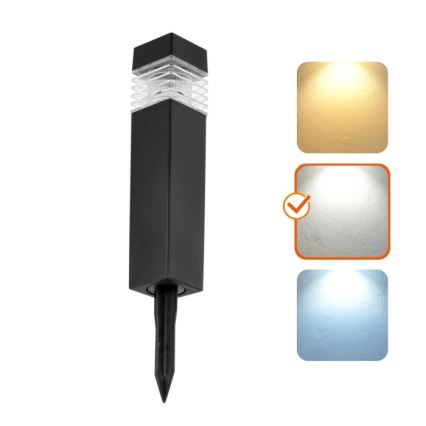 Lámpara solar LED AURORA LED/1xAAA 4000K IP44 100 mAh