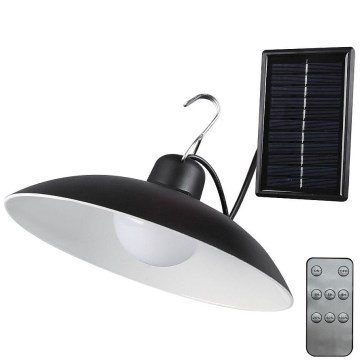 Lámpara solar LED CELINA LED/1,8W/3,7V 2400 mAh IP44 + control remoto