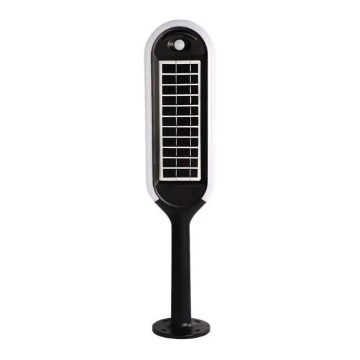 Lámpara solar LED con sensor BOLLARD LED/5W/5,5V 70 cm 3000K IP65 2000 mAh