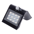 Lámpara solar LED con sensor de movimiento y crepúsculo LED/1,5W/1200 mAh 3,7V IP65