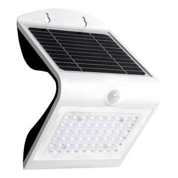 Lámpara solar LED con sensor de movimiento y crepúsculo LED/3,2W/2000 mAh 3,7V IP65