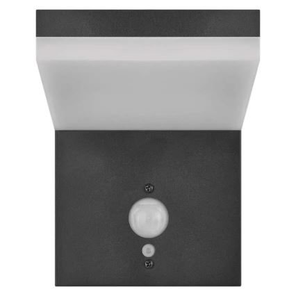 Lámpara de pared solar LED con sensor LED/4,4W/3,7V 2200 mAh IP44