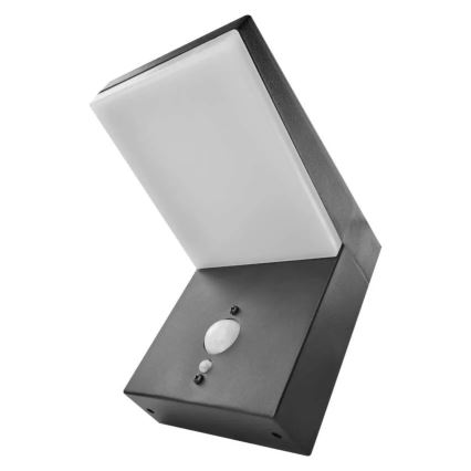 Lámpara de pared solar LED con sensor LED/4,4W/3,7V 2200 mAh IP44