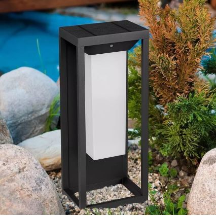Lámpara de pared solar LED con sensor CHIP SAMSUNG LED/2W/3,7V IP65 2600 mAh