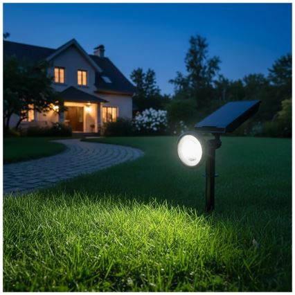 Lámpara solar LED LANCE LED/3,7V 6000K IP44 1500 mAh