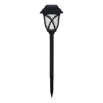 Lámpara solar LED LAWN LED/1,2V 100 mAh 3000K 44 cm IP44 negra