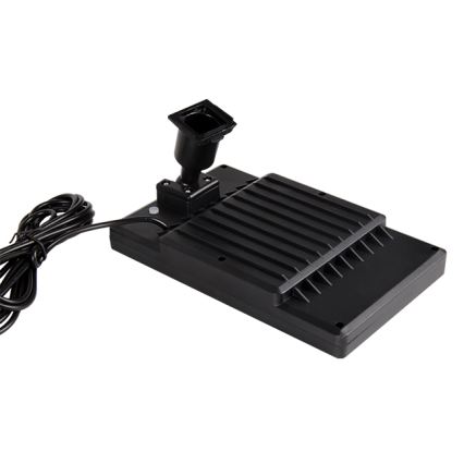 Lámpara solar LED regulable, colgante con cable y sensor 2xLED/1,8W/3,7V IP44 6500K 2400 mAh + mando a distancia