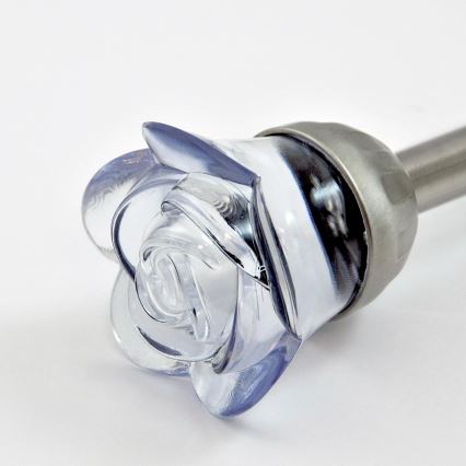 Lámpara solar LED RGB ROSE LED/1,2V 100 mAh IP44