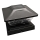 Lámpara solar LED TOYA LED/4,5W/230V 3000/6500K 600 mAh IP44 negra