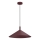 Lámpara suspendida con cable ANEGA 1xGX53/15W/230V, diámetro 40 cm, burdeos