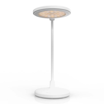 Lámpara táctil LED regulable recargable con espejo LED/6W/1200 mAh 3000/4000/5700K CRI 90 blanca