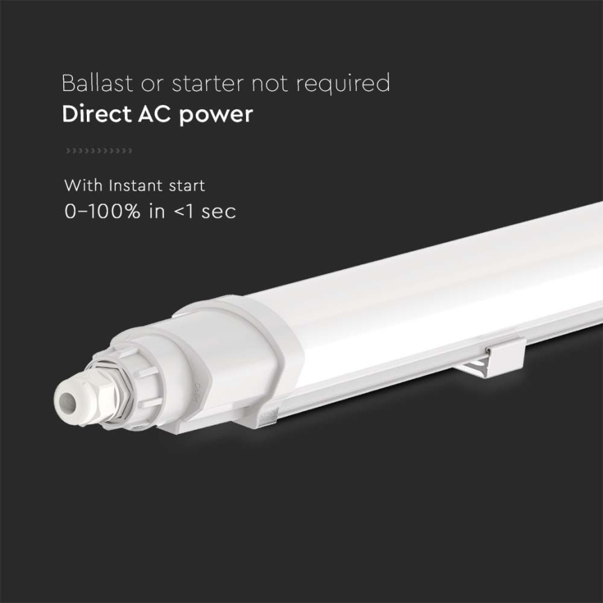 Lámpara técnica LED fluorescente LED/18W/230V 4000K IP65 60 cm