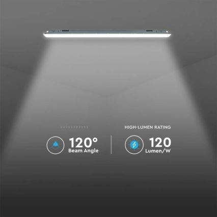 Lámpara técnica LED fluorescente X-SERIES LED/48W/230V 6500K 150 cm IP65