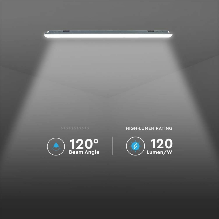 Lámpara técnica LED fluorescente X-SERIES LED/48W/230V 6500K 150 cm IP65