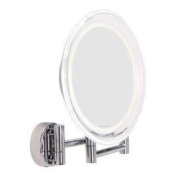 Lanaform - LED Espejo cosmético de pared WALL LED/4xAAA