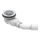 LAUFEN H2951270000001 - Sifón para plato de ducha SOLUTIONS, plástico/blanco