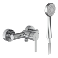 LAUFEN H3310810041311 - Conjunto de ducha con grifería LUA, acabado cromo brillante