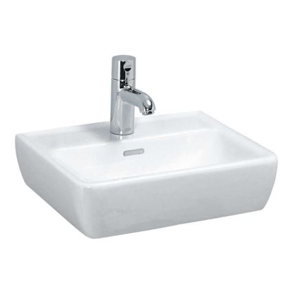 LAUFEN H8119510001041 - Lavabo para encimera/suspendido PRO 45x34 cm cerámica/blanco