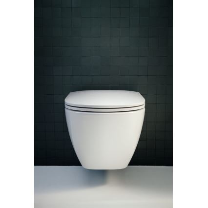 LAUFEN H8200804000001 - Inodoro suspendido LUA cerámica/blanca