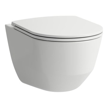 LAUFEN H8669570000001 - Inodoro suspendido PRO cerámica/blanco + Asiento SoftClose PRO duroplástico/blanco