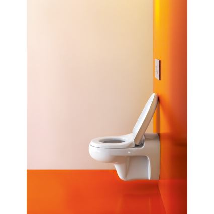 LAUFEN H8910303000001 - Asiento de inodoro infantil FLORAKIDS duroplástico/blanco