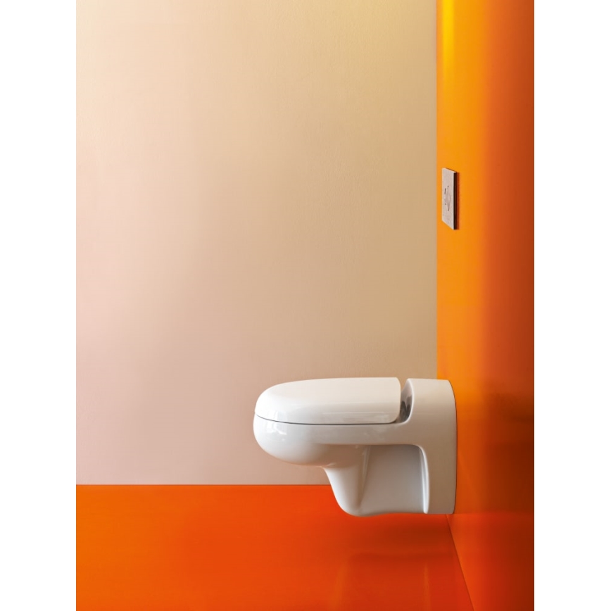 LAUFEN H8910303000001 - Asiento de inodoro infantil FLORAKIDS duroplástico/blanco