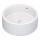 Lavabo sobre encimera RUNDTOM Ø 41,5cm cerámica/blanco
