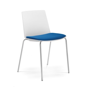 LD Seating - Silla de oficina SKY azul/blanca