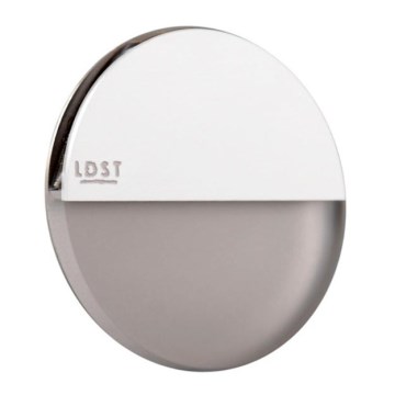 LDST RO-01-B-BZ4 - Iluminación LED para escaleras ROBIN 4xLED/1,2W/230V blanco 6500K
