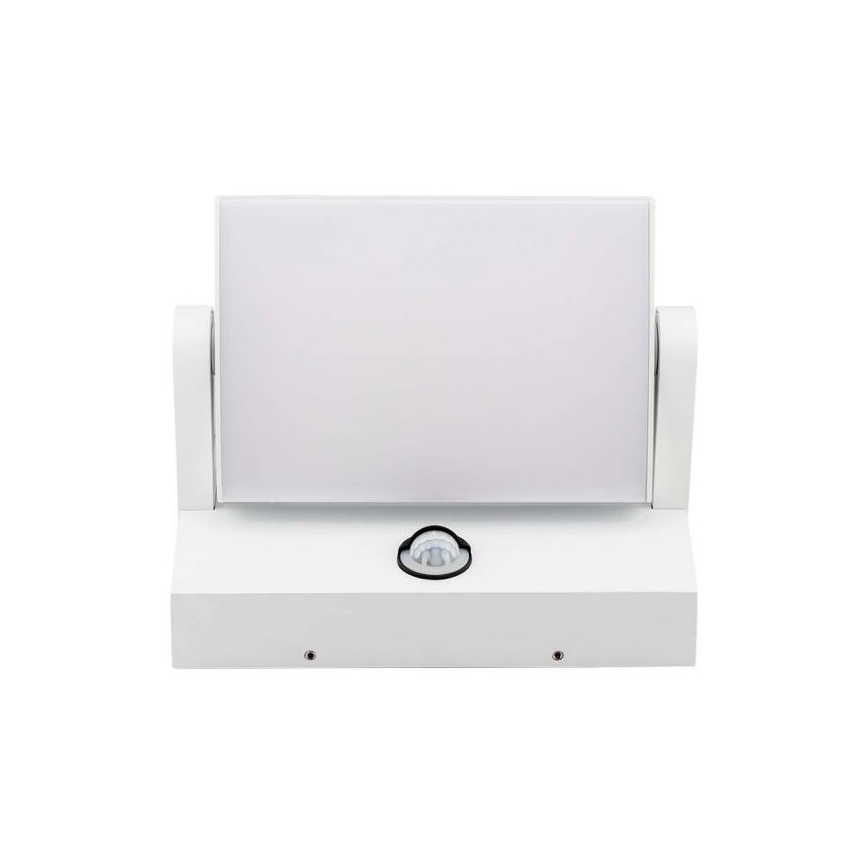 LED Aplique para exterior con sensor LED/17W/230V 4000K IP65 blanco