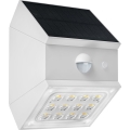 LED Aplique solar de pared con sensor LED/2,5W/3,7V 3000/4000/6000K IP65 1200 mAh blanco