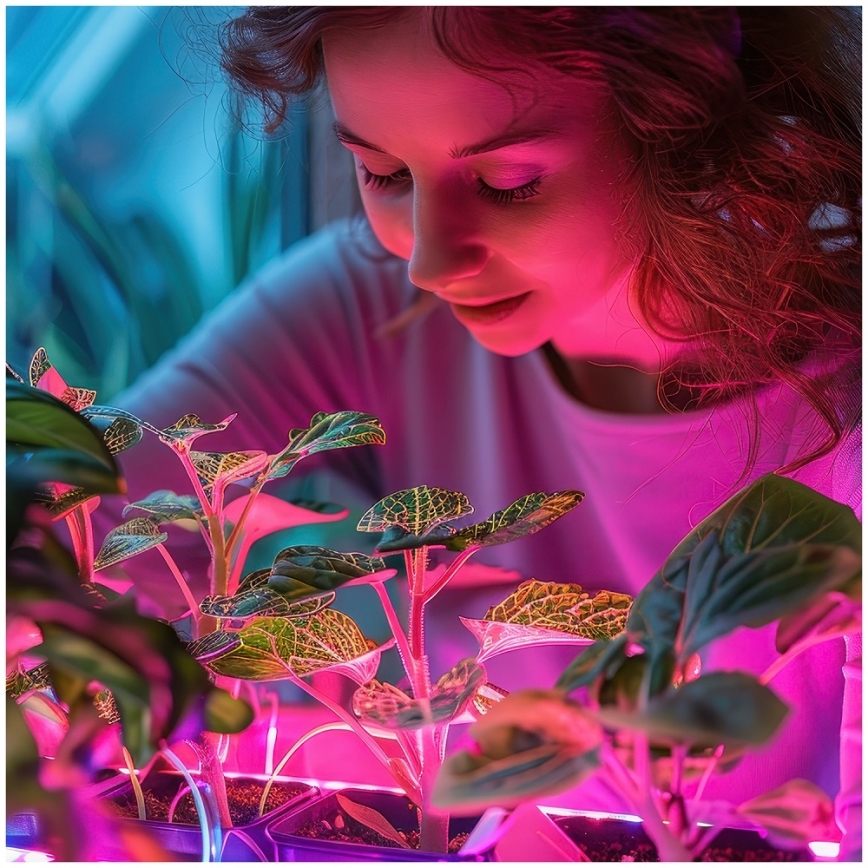 LED Bombilla para cultivo de plantas PLANTY E27/40W/230V 1200K