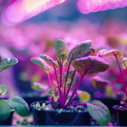 LED Bombilla para cultivo de plantas PLANTY E27/9W/230V 1200K blanco