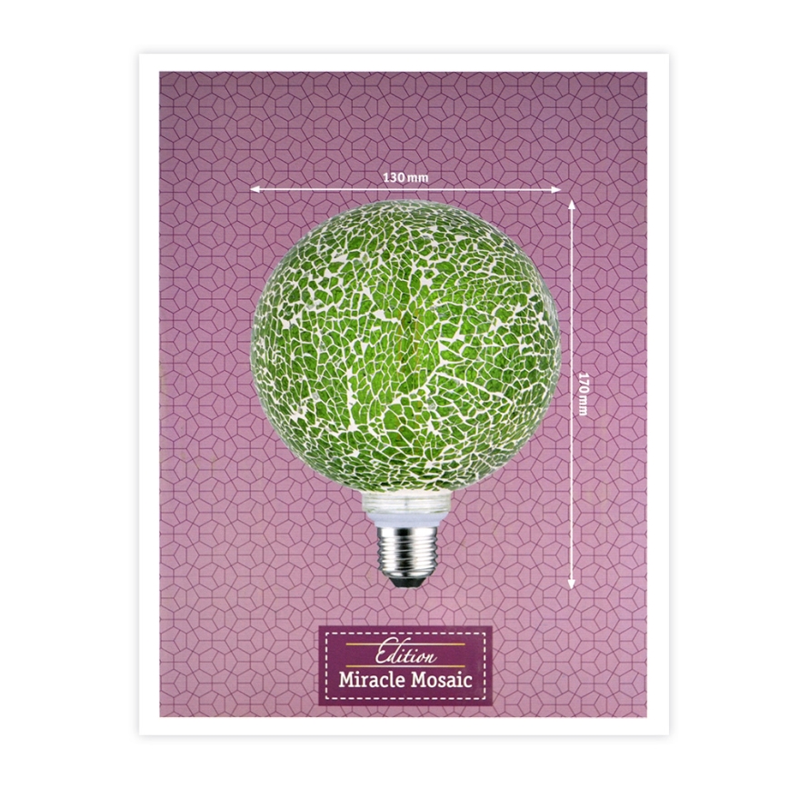 LED Bombilla regulable MOSAIC G125 E27/5W/230V 2700K - Paulmann 28747