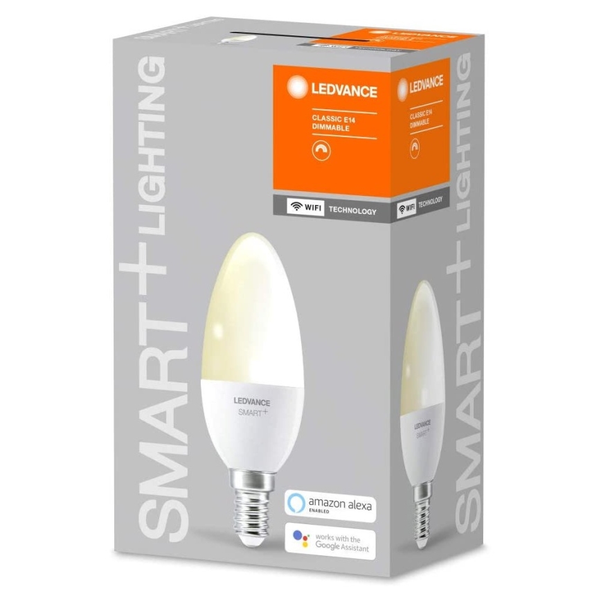 LED Bombilla regulable SMART+ E14/5W/230V 2700K Wi-Fi - Ledvance