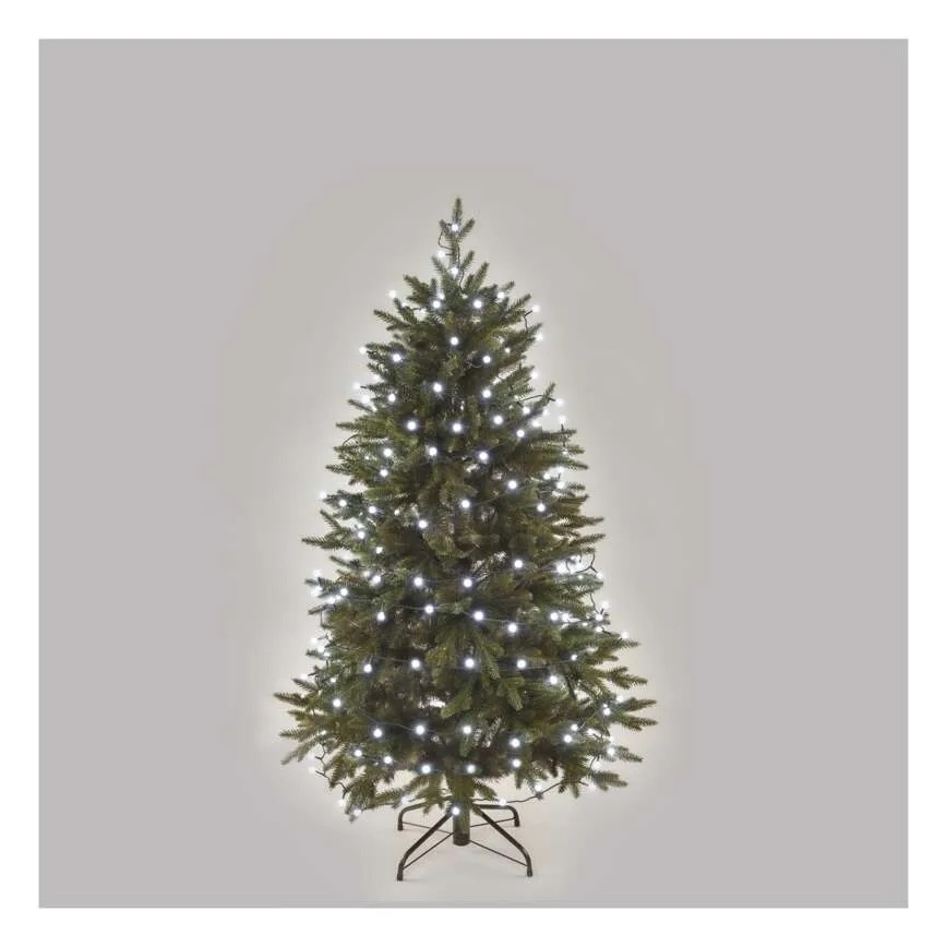 LED Cadena de Navidad 300xLED/8 funciones 35m blanco frío