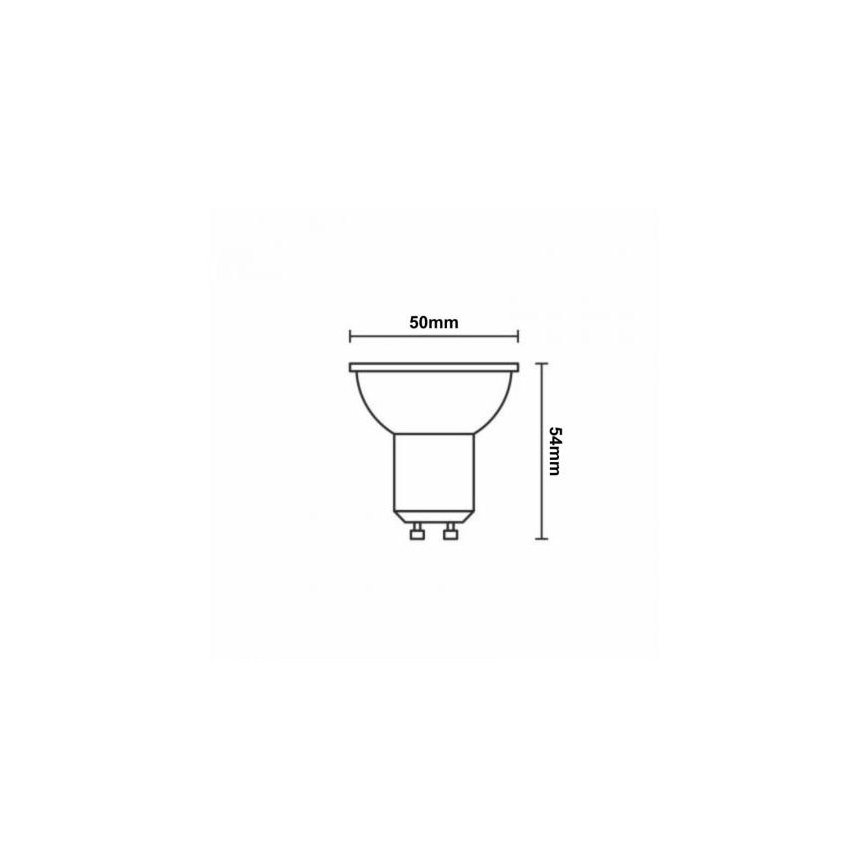 LED Cerámico bombilla GU10/9,5W/230V 3000K
