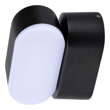LED de exterior flexible aplique LED/5W/230V 3000K IP65 negro