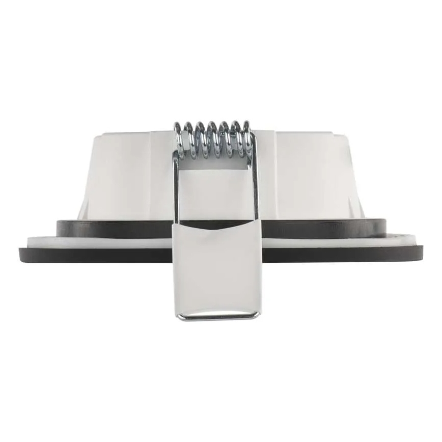 Lámpara empotrada LED para baño LORI LED/4,5W/230V IP65 2700/4000K Ø 8,5 cm negra