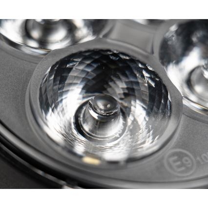 LED Foco para tractor BLACK LED/20W/10-30V IP69 5700K redondeado
