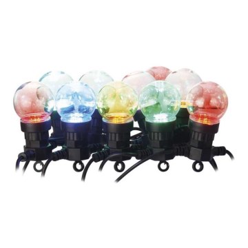 LED Guirnalda decorativa para exterior 50xLED/10m IP44 transparente