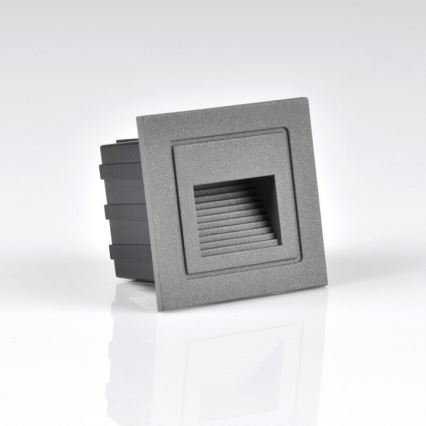 LED Iluminación de escaleras exterior Q6 LED/3W/230V IP44
