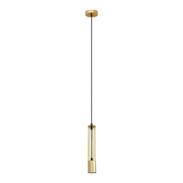 LED Lámpara colgante BARS 1xGU10/4,8W/230V dorado