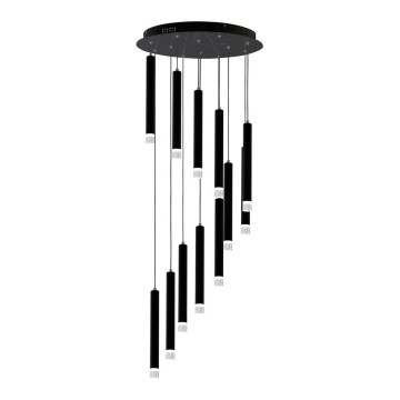 LED Lámpara colgante CARBON 12xLED/12W/230V