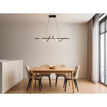 LED Lámpara colgante regulable con cable LED/50W/230V 3000-6500K 100 cm + mando a distancia