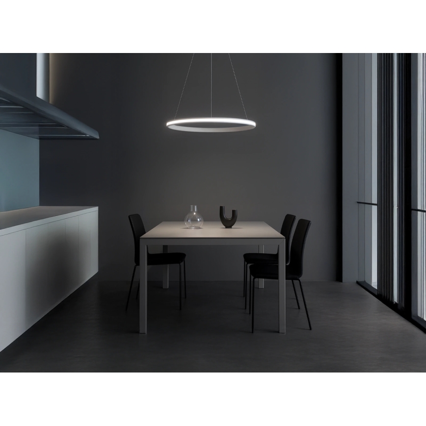 Lámpara colgante LED regulable con cable LED/55W/230V 3000-6500K Ø 60 cm + control remoto